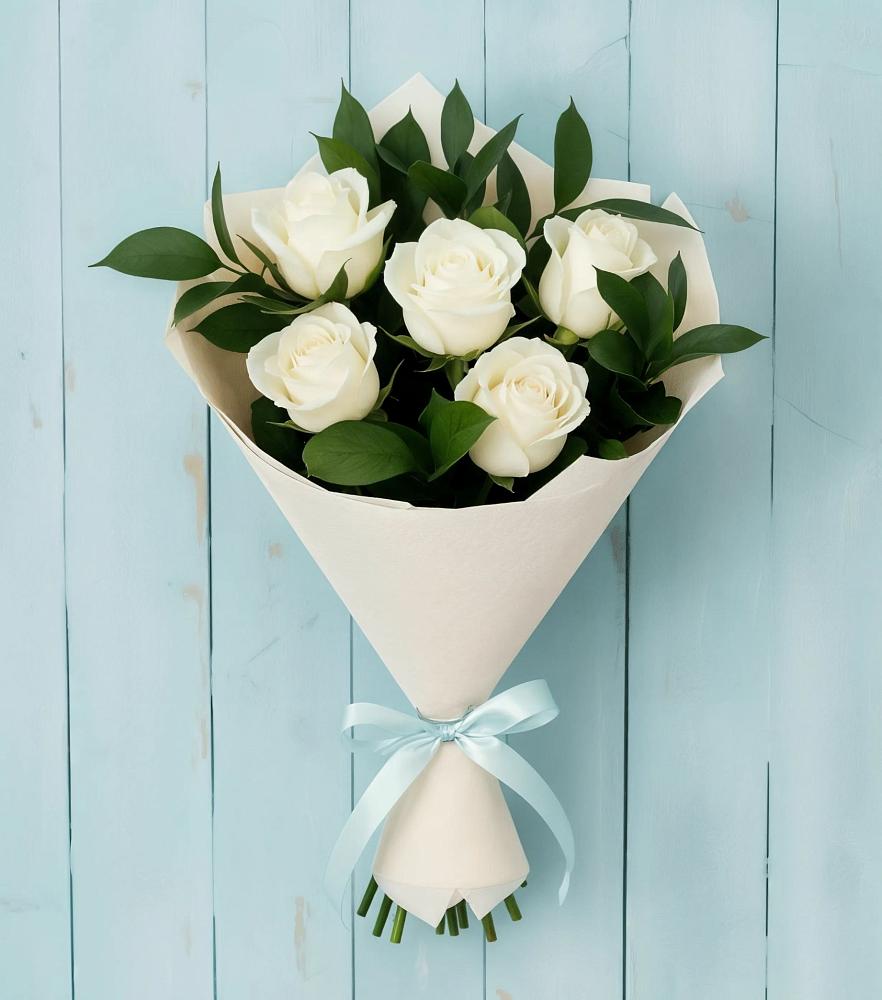 Букет цветов из: Розы в Персиановском