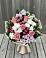 Букет цветов из: Альстромерии, Гвоздики, Розы и Хризантемы в Персиановском