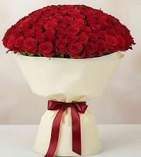 Букет 101 Красная роза Милано в Персиановском