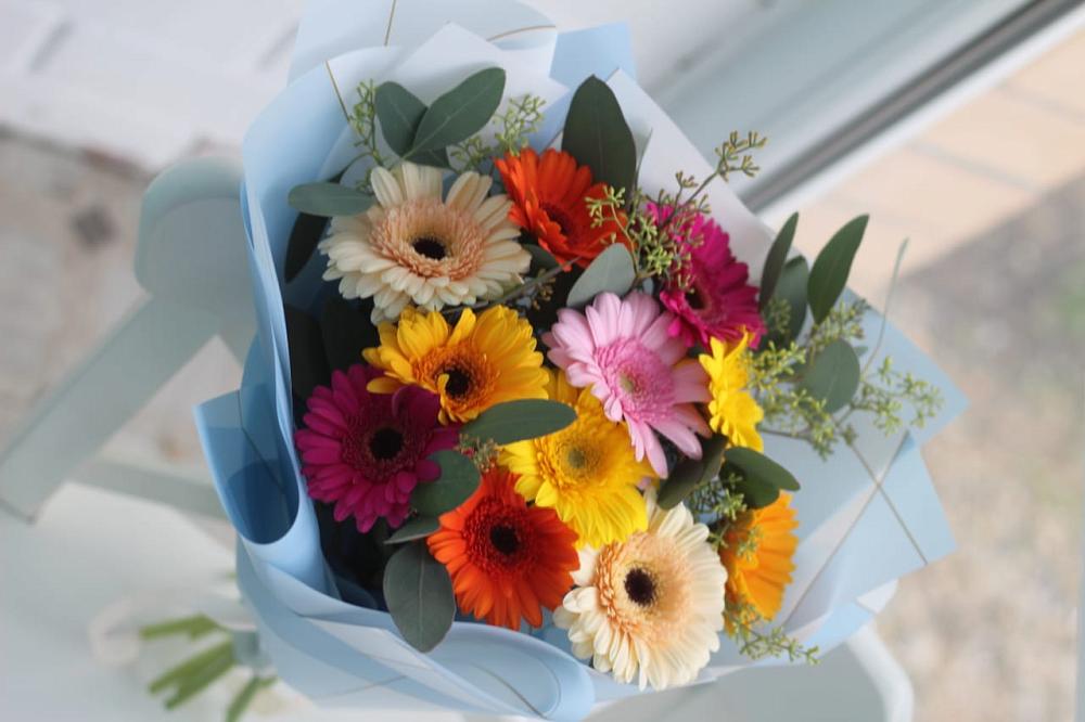 Букет цветов из: Герберы в Персиановском