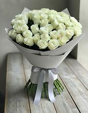 Букет 35 Белых роз в Персиановском