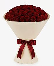 Букет 101 Бордовая роза Блэк Бакарра в Персиановском