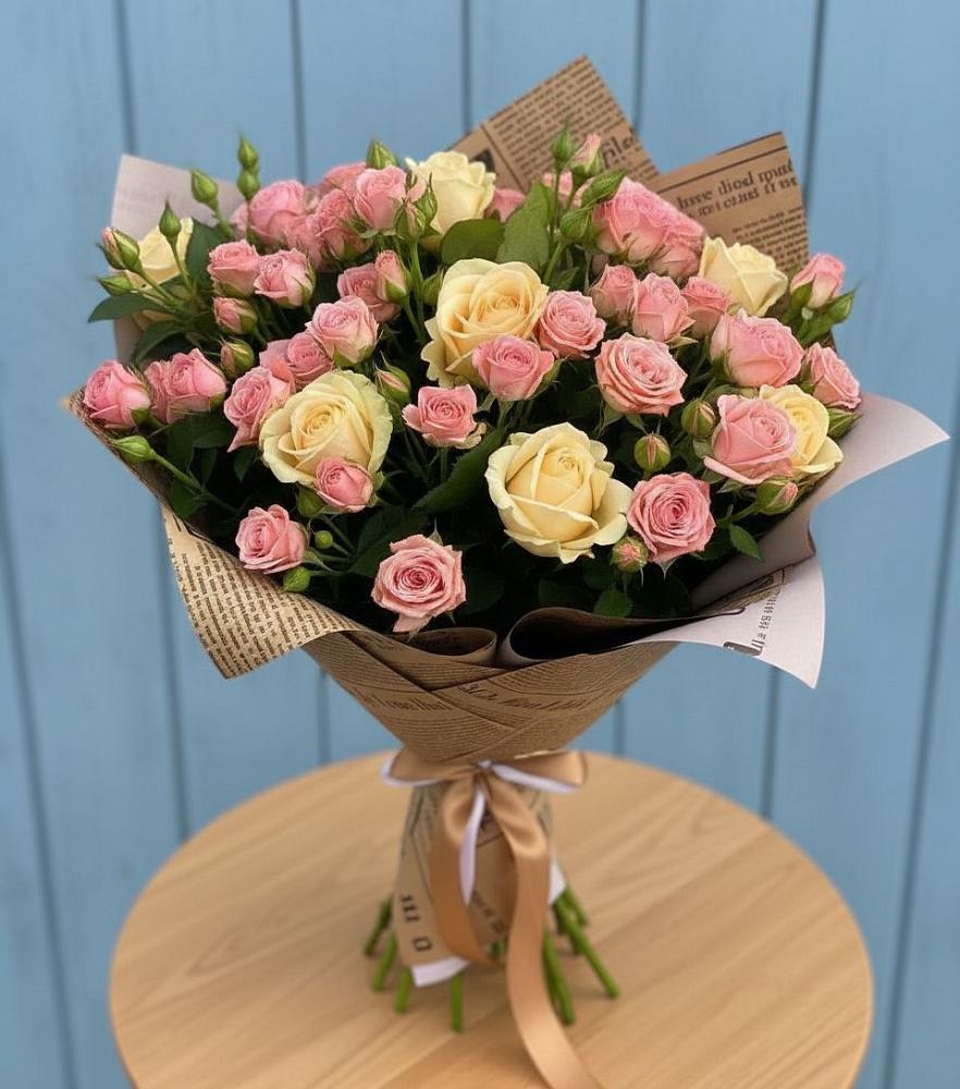 Букет цветов из: Розы в Персиановском