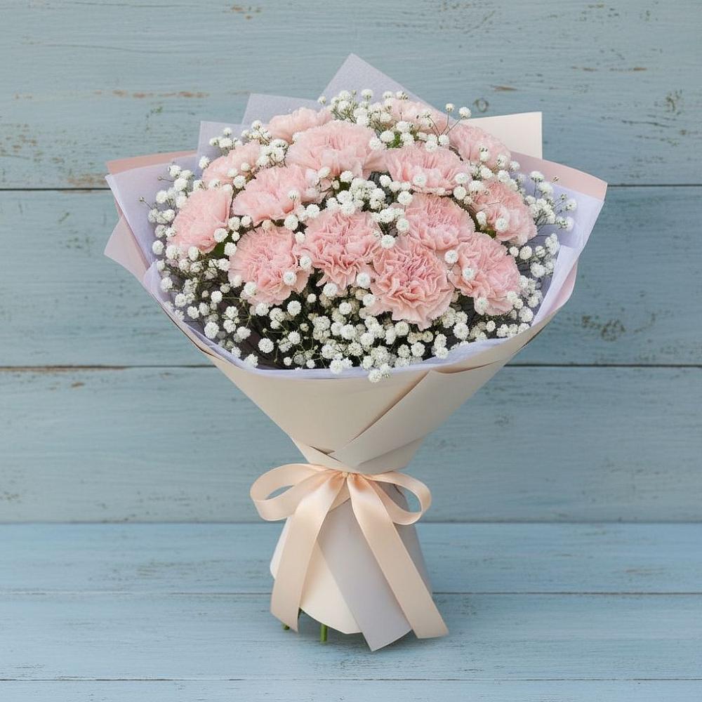 Букет цветов из: Гвоздики в Персиановском