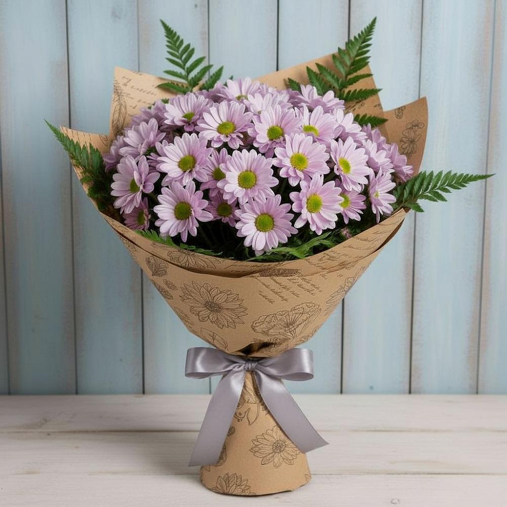 Букет цветов из: Хризантемы в Персиановском