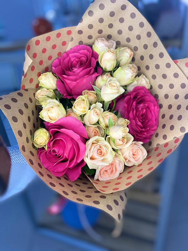 Букет цветов из: Розы в Персиановском