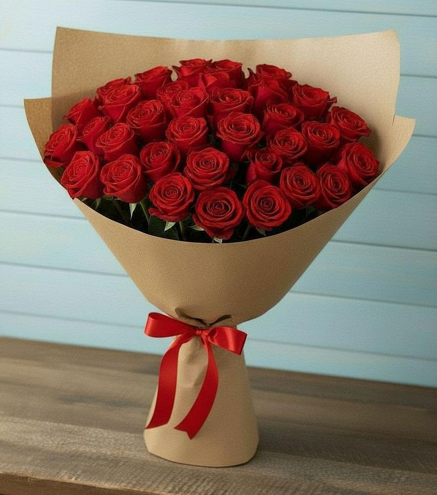 Букет Красные розы Милано в Персиановском