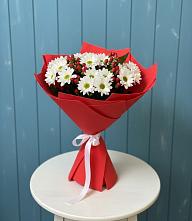 Букет цветов из:  Хризантемы #REPLACE_PRED# Персиановском