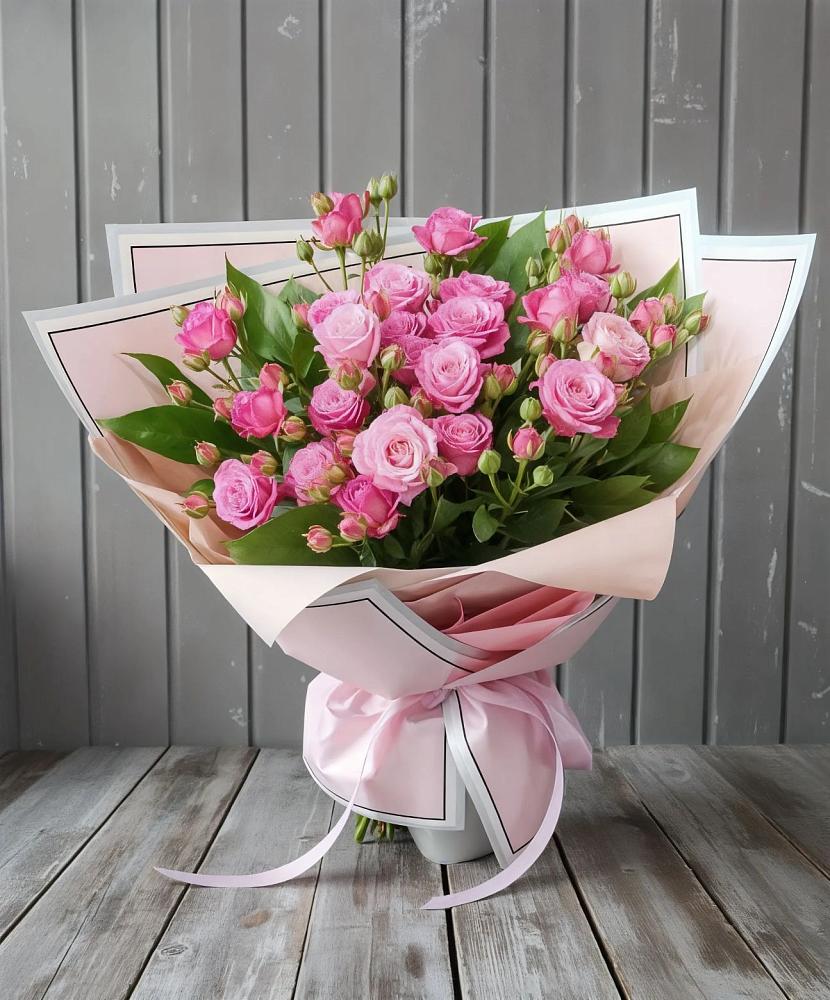 Букет Розовый кустик в Персиановском