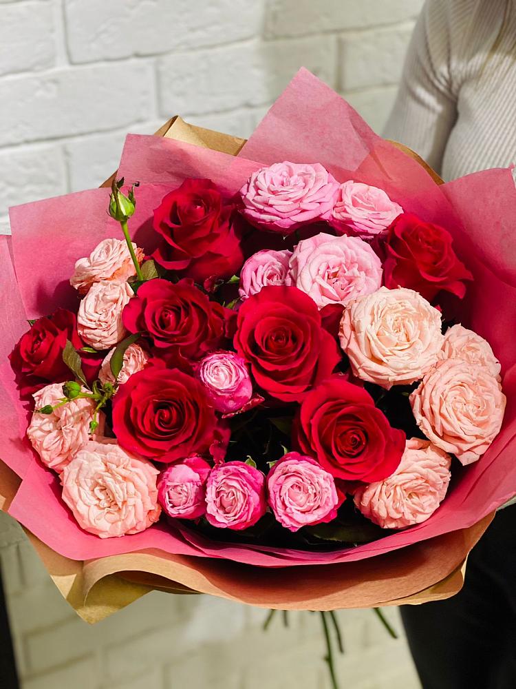 Букет цветов из: Розы в Персиановском