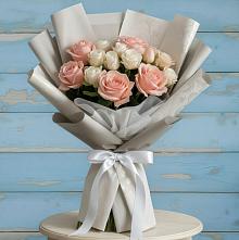 Букет цветов из:  Розы #REPLACE_PRED# Персиановском