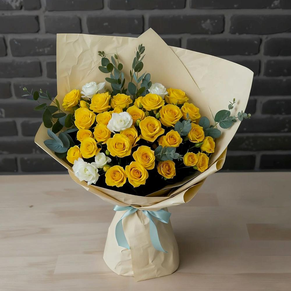 Букет цветов из: Розы в Персиановском