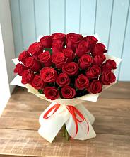 Букет 29 Красных роз в Персиановском