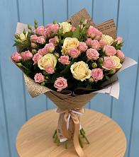 Букет цветов из:  Розы в Персиановском