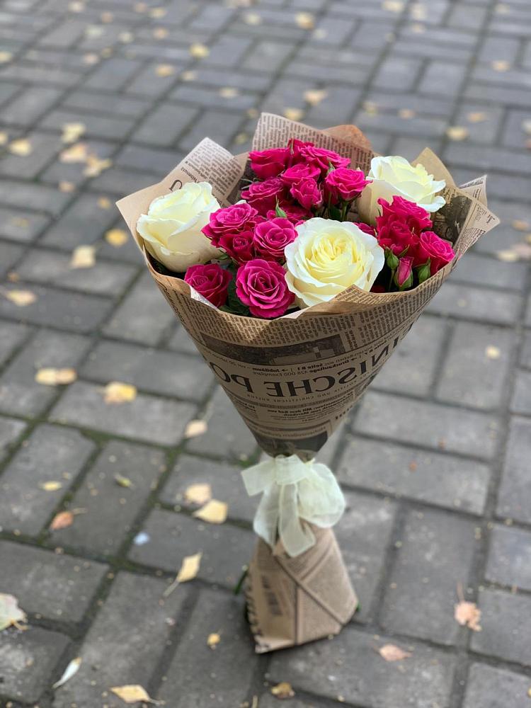 Букет цветов из: Розы в Персиановском