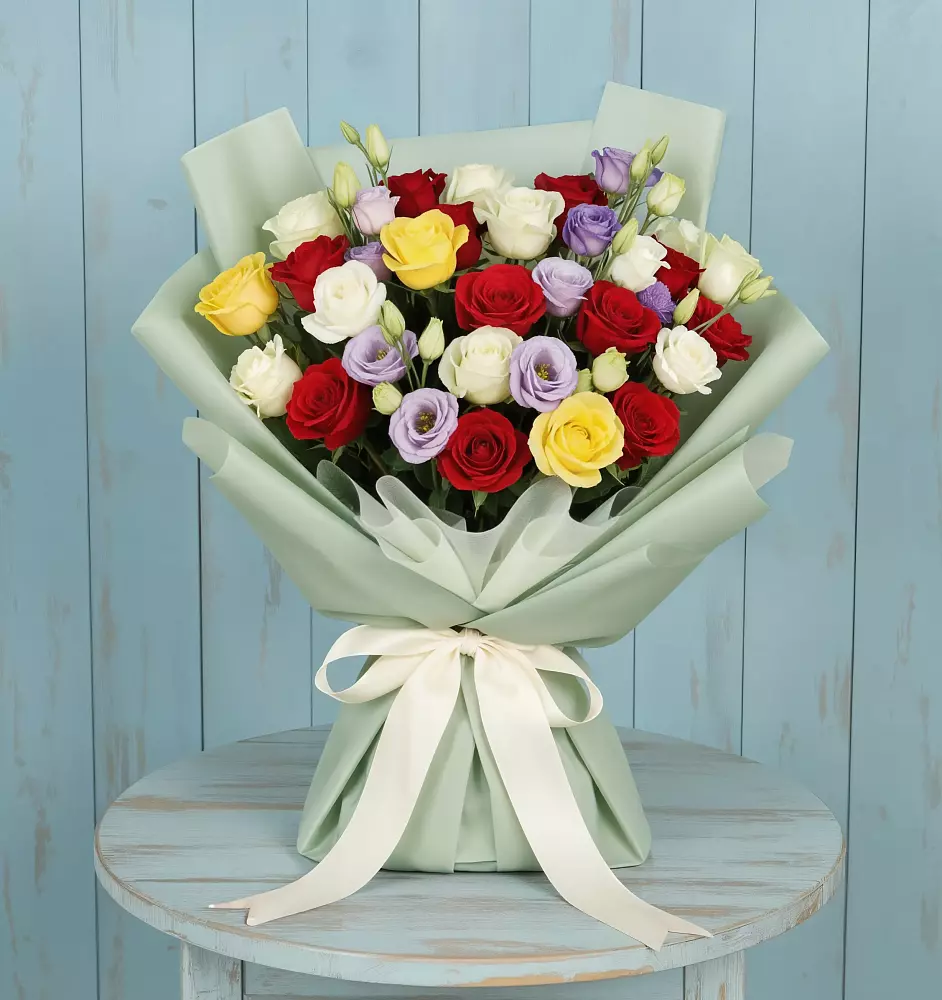 Букет цветов из: Розы в Персиановском