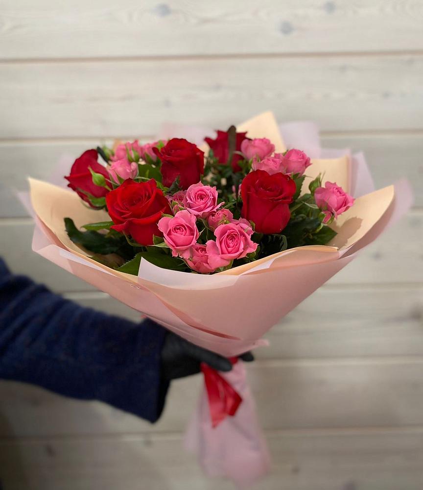 Букет цветов из: Розы в Персиановском