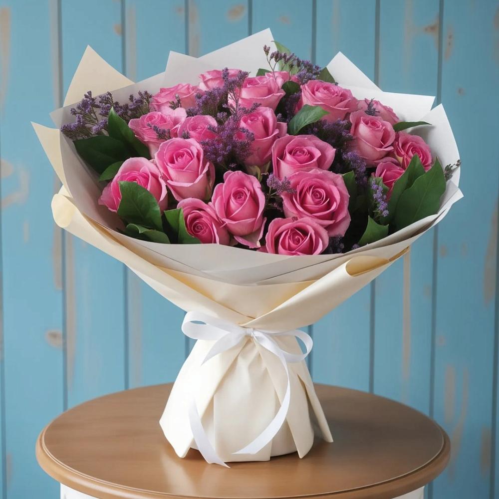 Букет цветов из: Розы в Персиановском