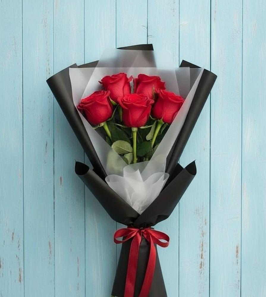 Букет цветов из: Розы в Персиановском