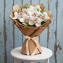 Букет цветов из:  Орхидеи и Розы в Персиановском